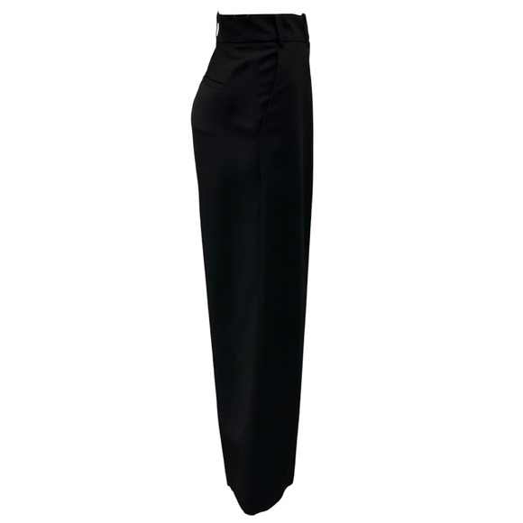 ALEXANDRE VAUTHIER BLACK CREPE DRESS PANTS - Picture 2 of 5